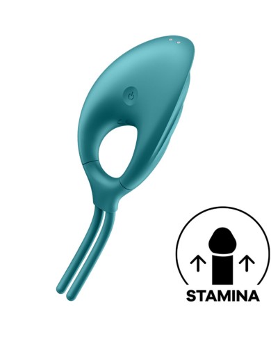 SATISFYER SWORDSMAN ANILLO VIBRADOR VERDE SATISFYER SWORDSMAN ANILLO VIBRADOR VERDE