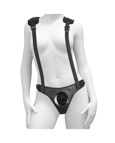 PIPEDREAMS BODY DOCK STRAP ON SUSPENDERS