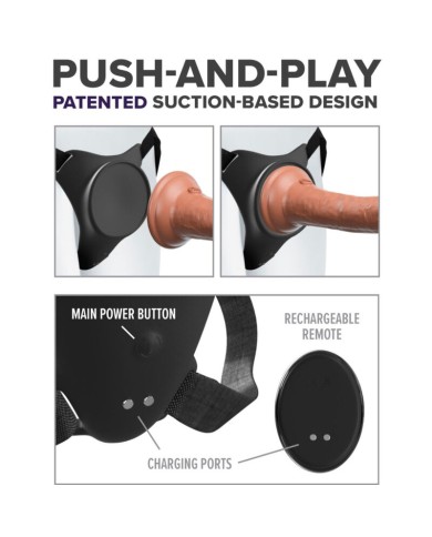 PIPEDREAMS BODY DOCK G SPOT PRO HARNESS