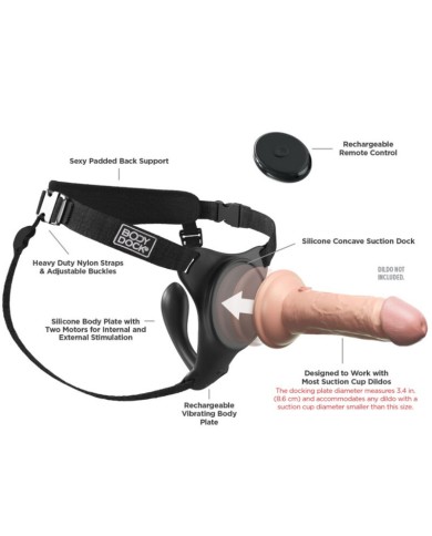 PIPEDREAMS BODY DOCK G SPOT PRO HARNESS