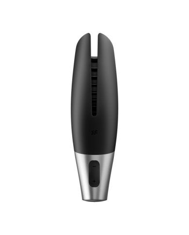 SATISFYER POWER MASTURBATOR NEGRO Y PLATA SATISFYER POWER MASTURBATOR NEGRO Y PLATA