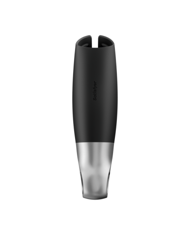 SATISFYER POWER MASTURBATOR NEGRO Y PLATA SATISFYER POWER MASTURBATOR NEGRO Y PLATA