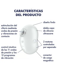 SATISFYER CUTIE GHOST VIBRADOR LAY ON BLANCO