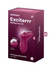 SATISFYER EXCITERRR VIBRADOR LAY ON CLITORIS FUCSIA