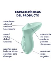 SATISFYER EXCITERRR VIBRADOR LAY ON CLITORIS MENTA