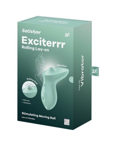 SATISFYER EXCITERRR VIBRADOR LAY ON CLITORIS MENTA