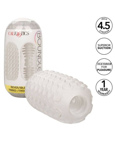 CALEXOTICS REVERSIBLE RIBBED STROKER CALEXOTICS REVERSIBLE RIBBED STROKER