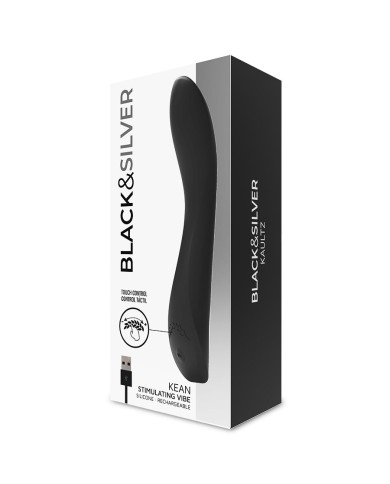 BLACKSILVER KEAN VIBRADOR TOUCH CONTROL