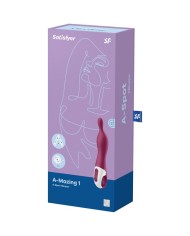 SATISFYER AMAZING 1 VIBRADOR PUNTO A BERRY