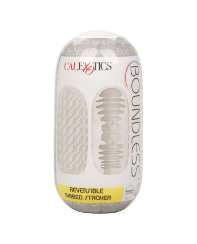 CALEXOTICS REVERSIBLE RIBBED STROKER CALEXOTICS REVERSIBLE RIBBED STROKER