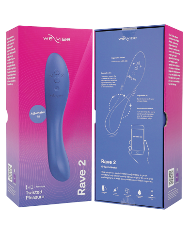 WE VIBE RAVE 2 VIBRADOR PUNTO G AZUL