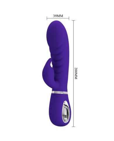 PRETTY LOVE PRESCOTT VIBRADOR PUNTO G MULTIFUNCION LILA