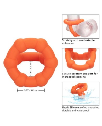 CALEXOTICS ALPHA ALL STAR RING NARANJA CALEXOTICS ALPHA ALL STAR RING NARANJA