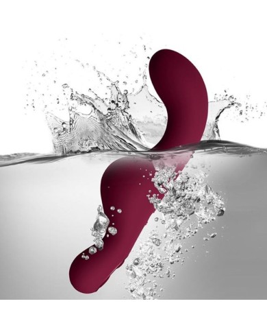 ROCKS OFF RUBY GLOW BLUSH VIBRADOR G SPOT ROJO