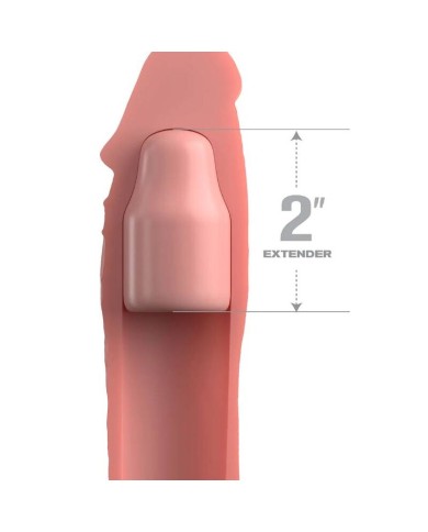 FANTASY X TENSIONS PIPEDREAMS EXTENSION W STRAP 1524 CM SKIN FANTASY X TENSIONS PIPEDREAMS EXTENSION W STRAP 1524 CM SKIN