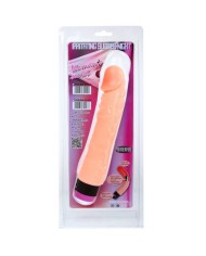 BAILE VIBRADOR REALISTICO FLEXIBLE NATURAL 24 CM