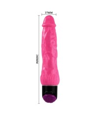 BAILE COLORFUL SEX VIBRADOR REALISTICO LILA 24 CM