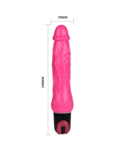 BAILE VIBRATOR DAAPLY PLEASURE MULTIVELOCIDAD ROSA