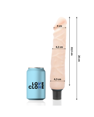 LOVECLONE JANSEN VIBRADOR REALISTICO SELF LUBRICATION 26 CM O 42 CM