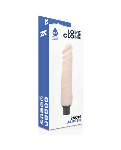 LOVECLONE JANSEN VIBRADOR REALISTICO SELF LUBRICATION 26 CM O 42 CM