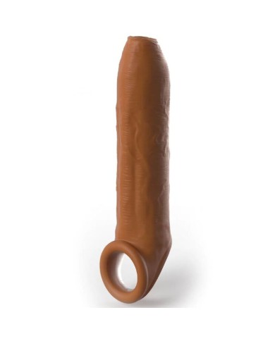 PIPEDREAMS SLEEVE UNCUT 1778 CM W STRAP CARAMEL PIPEDREAMS SLEEVE UNCUT 1778 CM W STRAP CARAMEL