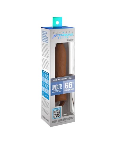 PIPEDREAMS SLEEVE UNCUT 1778 CM W STRAP CARAMEL PIPEDREAMS SLEEVE UNCUT 1778 CM W STRAP CARAMEL