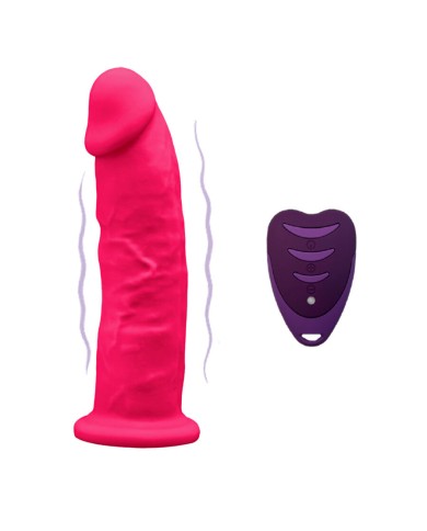 SILEXD PENE REALISTICO MODELO 2 ROSA CONTROL REMOTO LRS 17 CM