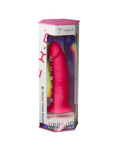 SILEXD PENE REALISTICO MODELO 2 ROSA CONTROL REMOTO LRS 17 CM