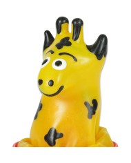 CONDOMERIE PRESERVATIVO DECORATIVO PINTADO A MANO JIRAFA