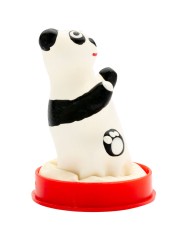 CONDOMERIE PRESERVATIVO DECORATIVO PINTADO A MANO PANDA MODELO 1