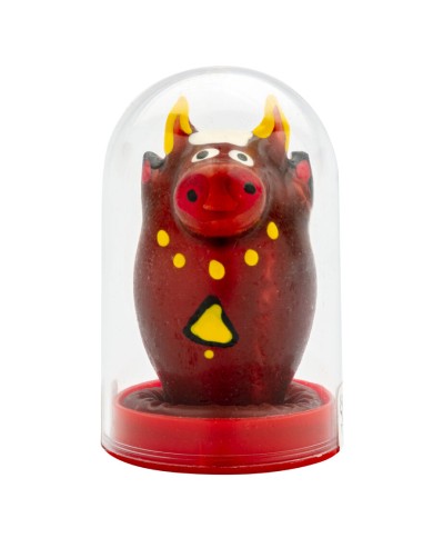 CONDOMERIE PRESERVATIVO DECORATIVO PINTADO A MANO TORO MODELO 1
