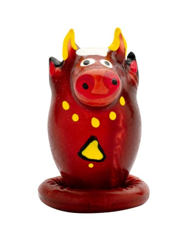 CONDOMERIE PRESERVATIVO DECORATIVO PINTADO A MANO TORO MODELO 1