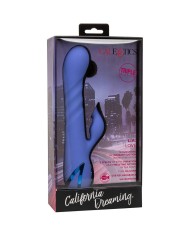 CALEXOTICS LA LOVE VIBRADOR SUCCIONADOR AZUL BY CALIFORNIA DREAMING