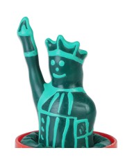 CONDOMERIE PRESERVATIVO DECORATIVO PINTADO A MANO ESTATUA DE LA LIBERTAD MODELO 1