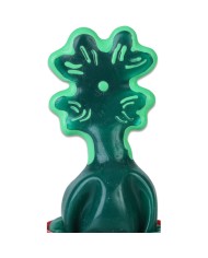 CONDOMERIE PRESERVATIVO DECORATIVO PINTADO A MANO HOJA DE TREBOL