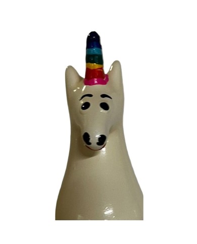 CONDOMERIE PRESERVATIVO DECORATIVO PINTADO A MANO ARCOIRIS UNICORNIO