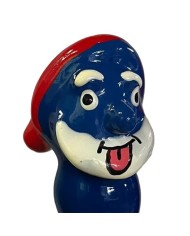 CONDOMERIE PRESERVATIVO DECORATIVO PINTADO A MANO ABUELO AZUL