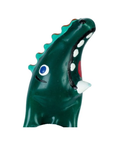 CONDOMERIE PRESERVATIVO DECORATIVO PINTADO A MANO COCODRILO MODELO XL