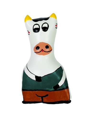 CONDOMERIE PRESERVATIVO DECORATIVO PINTADO A MANO VACA MODELO XL