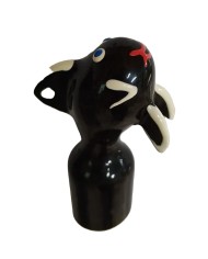 CONDOMERIE PRESERVATIVO DECORATIVO PINTADO A MANO ORCA AMABLE XL