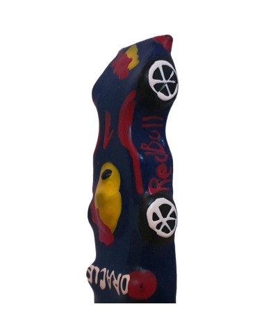 CONDOMERIE PRESERVATIVO DECORATIVO PINTADO A MANO F1 RED BULL XL