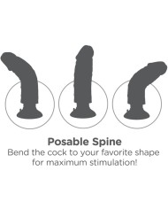 KING COCK DILDO VIBRADOR MARRON 2032 CM
