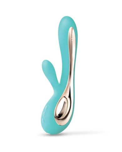 LELO SORAYA 2 VIBRADOR RABBIT VERDE AGUA