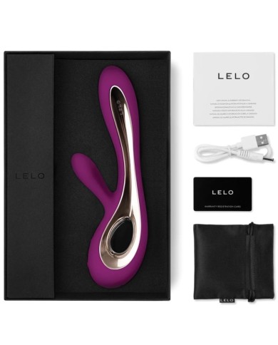 LELO SORAYA 2 VIBRADOR RABBIT MORADO