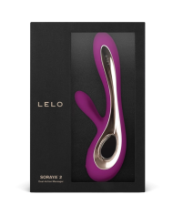LELO SORAYA 2 VIBRADOR RABBIT MORADO