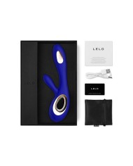 LELO SORAYA WAVE VIBRADOR RABBIT MIDNIGHT AZUL