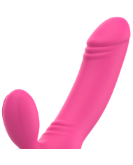 OHMAMA BIX VIBRADOR DOBLE ESTIMULACION XMAS EDITION ROSA