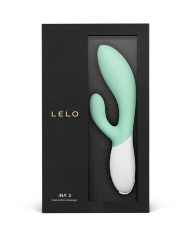 LELO INA 3 VERDE VIBRADOR RABBIT LUJO VERDE AGUA