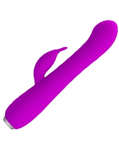 PRETTY LOVE MOLLY VIBRADOR CON ROTACION RECARGABLE