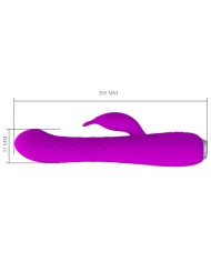 PRETTY LOVE MOLLY VIBRADOR CON ROTACION RECARGABLE